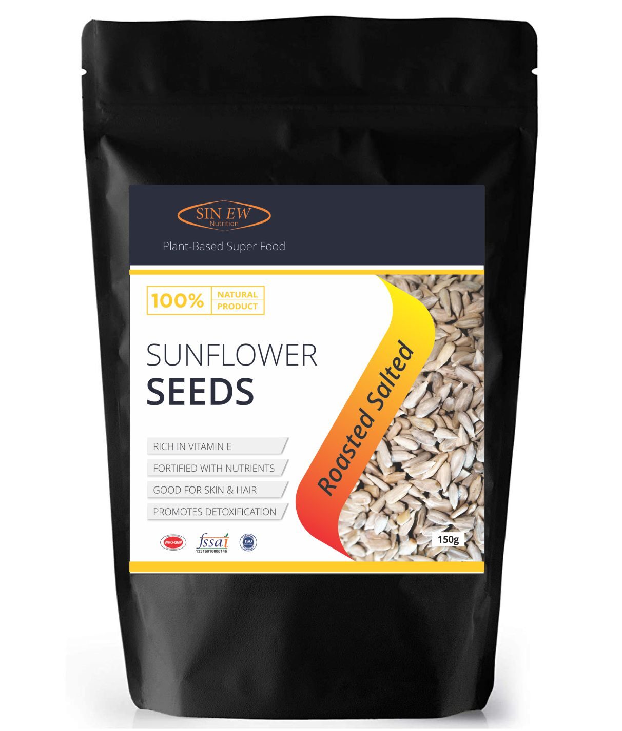 

Sinew Nutrition Sunflower Seeds Protein And Fibre Rich Superfood 150 g