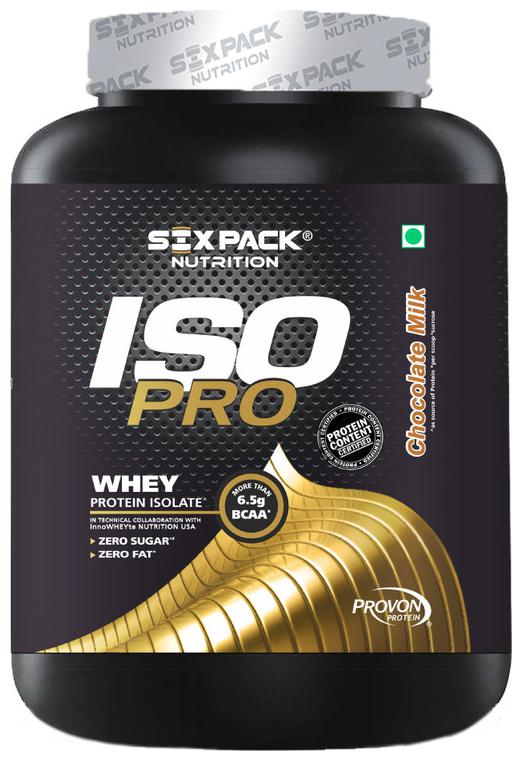 

Six Pack Nutrition ISO PRO Whey Protein Isolate 28 5g Protein Per Serving 6 5g BCAA - 2 kg 4 4lbs (Chocolate Milk)