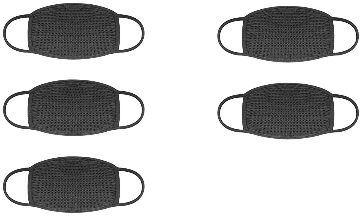 

Sk Care Face Mask With Earloop Washable(Pack Of 5) Black