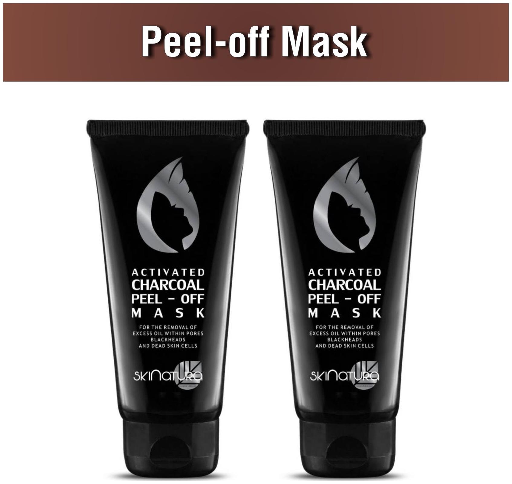 

Skinatura Activated Charcoal Face Peel Masks 100g (Pack of 2)