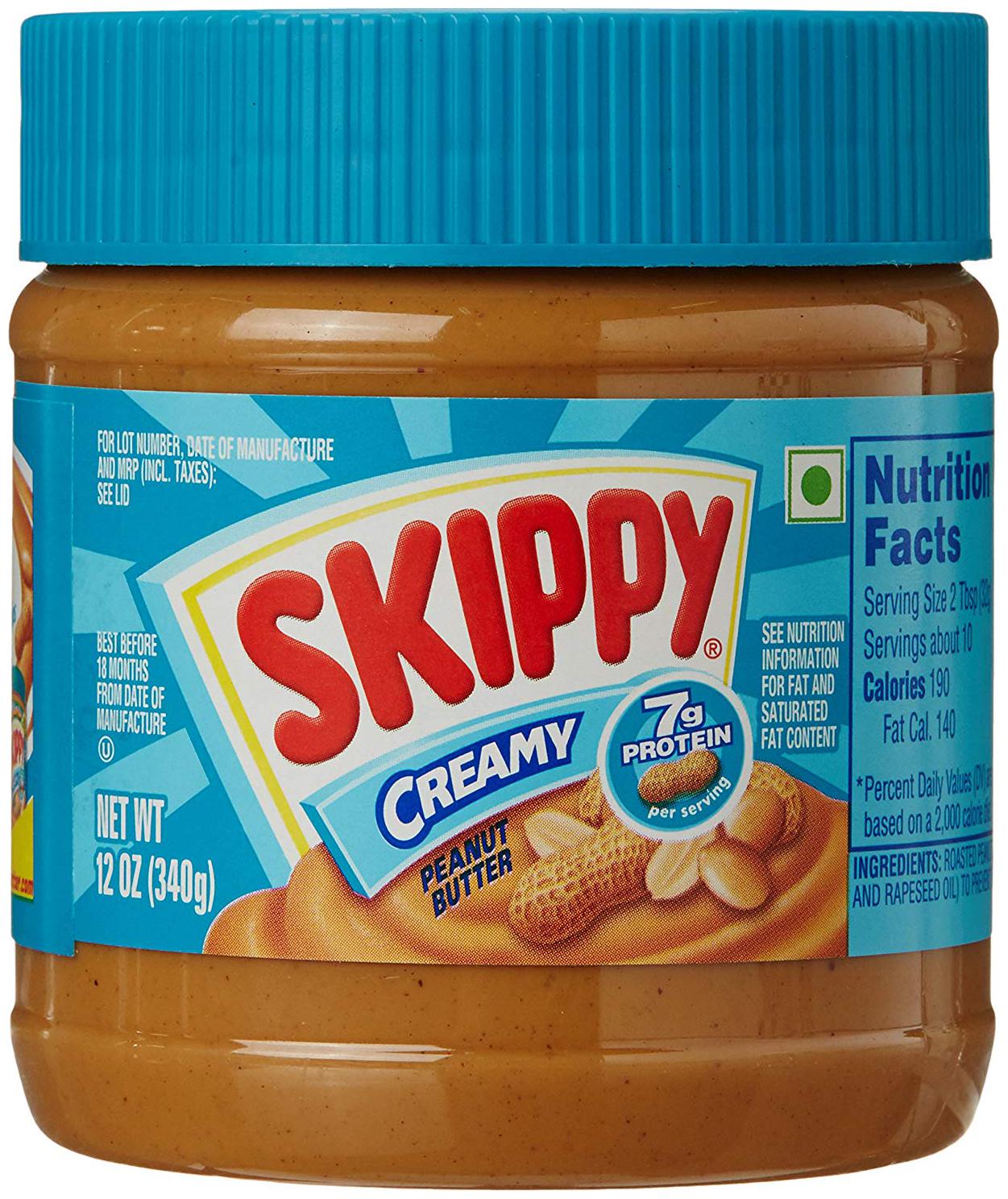 

Skippy Peanut Butter- Creamy 340 g