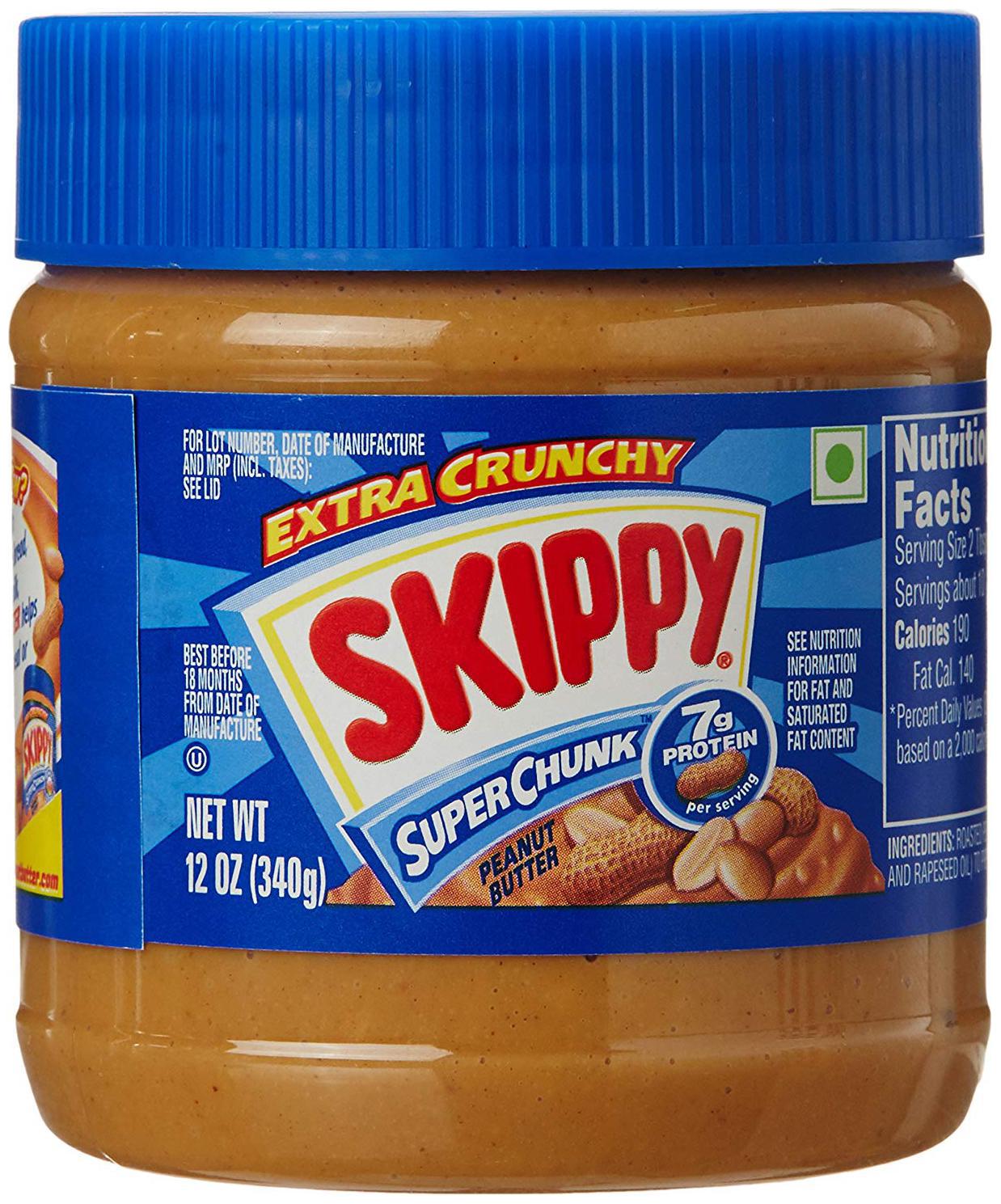 

Skippy Peanut Butter - Super Chunk 340 g