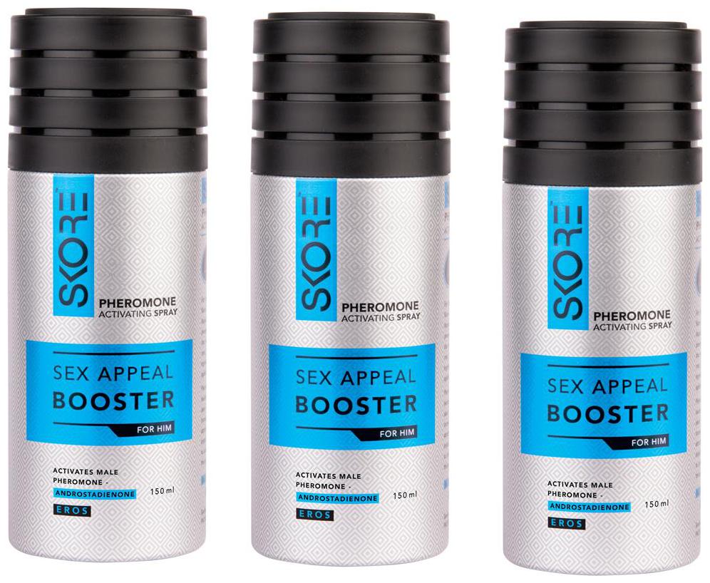 

Skore Pheromone Deo Spray For Men - 150 ml (Pack of 3)