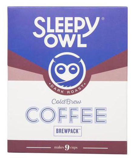 

Sleepy Owl Dark Roast Brew Coffee 135 g