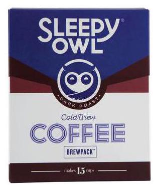 

Sleepy Owl Dark Roast Brew Packs 225 g