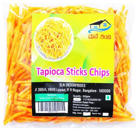 

Sln Namkeen - Tapioca Sticks Chips 200 g