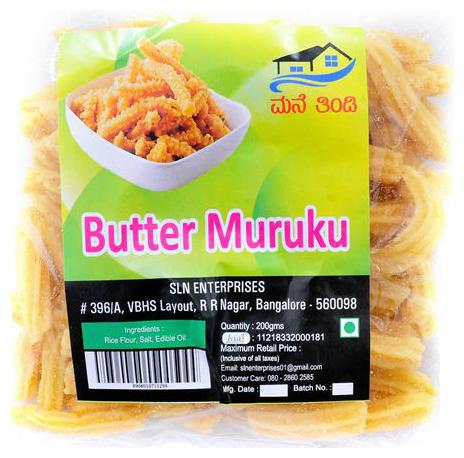 

Sln Namkeen - Butter Muruku 200 g
