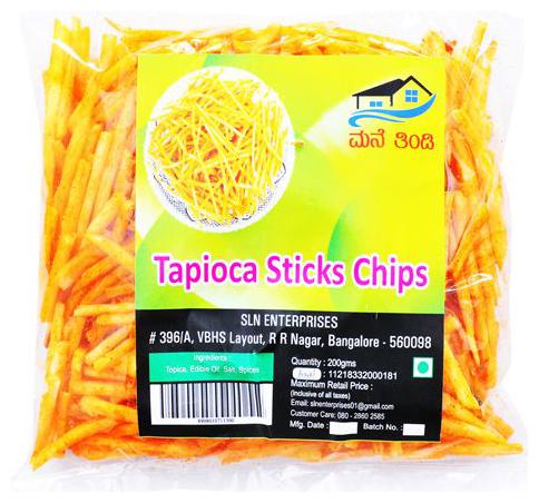 

Sln Namkeen - Tapioca Sticks Chips 200 g