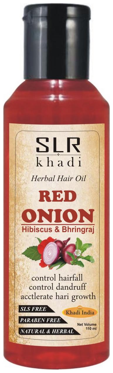 

SLR Herbal Red Onion Hair Growth Oil with Hibiscus Bhringraj Extract Hair Oil (110 ml)