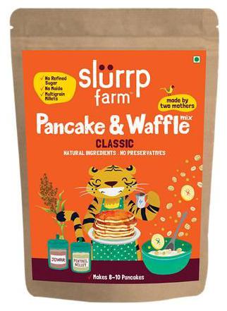 

Slurrp Farm Millet Pancake Waffle Mix - Classic Supergrains 150 g