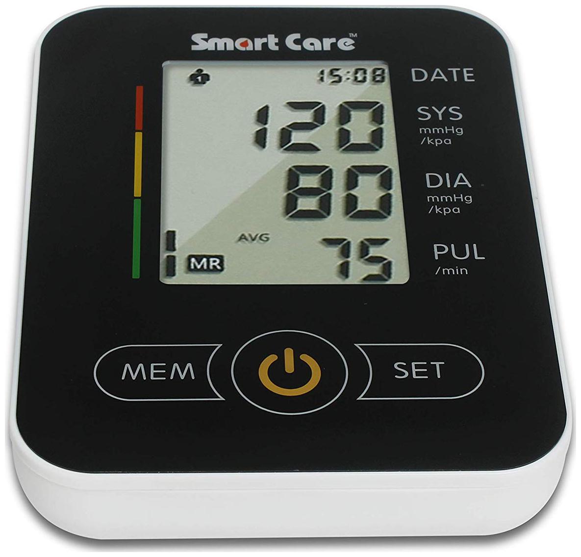 

Smart Care Automatic Digital Blood Pressure Monitor Sc-208