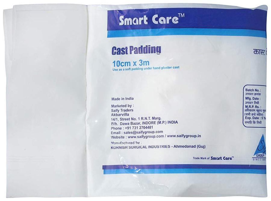 

Smart Care Cast Padding 10Cm X 3Mtr (Pack Of 12)
