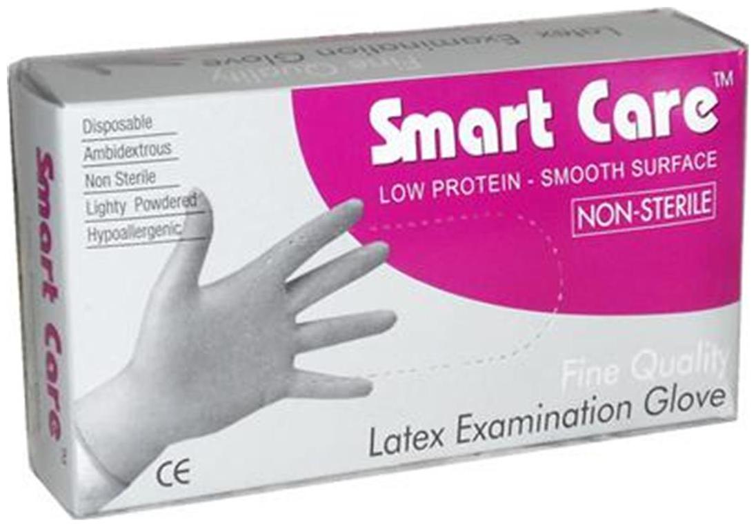 

SMART CARE EXAMINATION GLOVES (POWDERED)