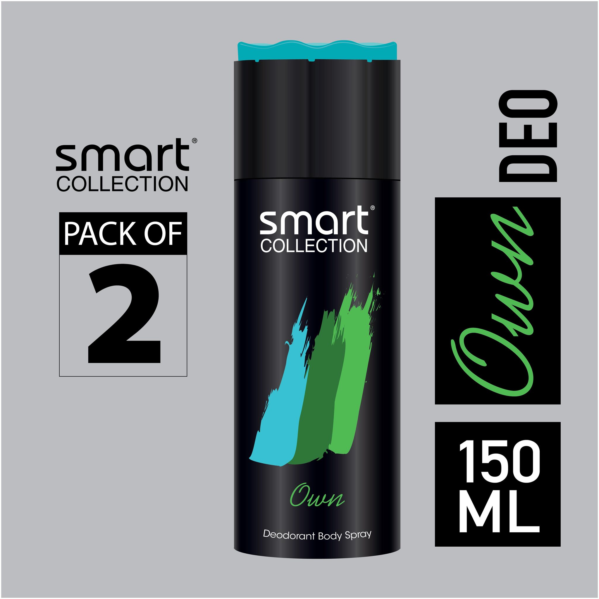 

Smart Collection Deodorant 150ml - Own (Pack of 2)