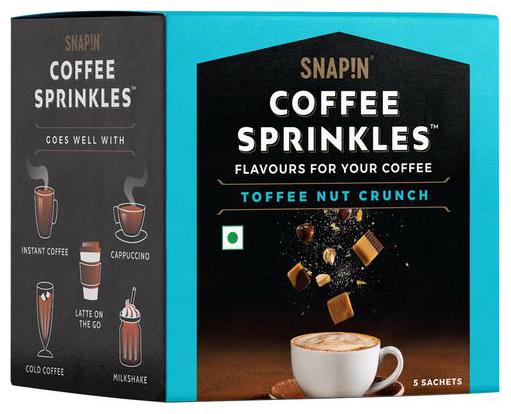 

Snapin Coffee Sprinkles - Toffee Nut Crunch 6 g