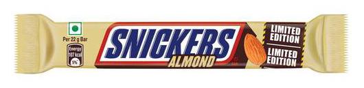 

Snickers Almonds Chocolate 22 g