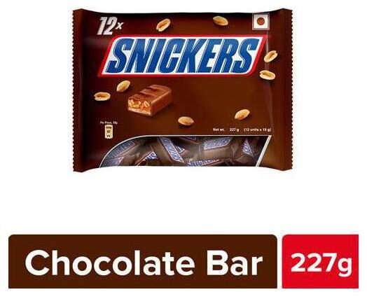 

Snickers Chocolate - Peanut Filled Chocolate Miniatures 227 g