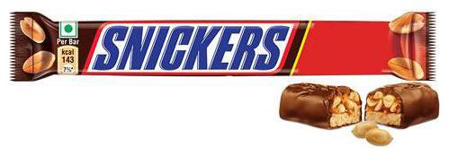 

Snickers Chocolate Bar 25 g