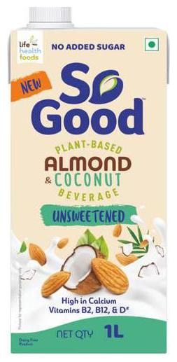 

So Good Almond Coconut - Unsweetened Milk 1 L