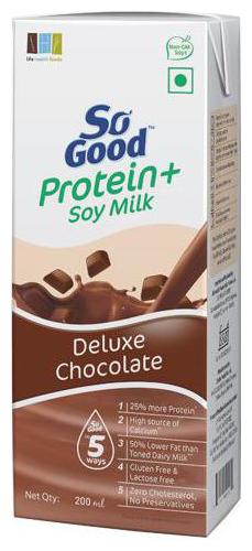 

So Good Soy Milk - Protein Deluxe Chocolate 200 ml