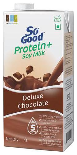 

So Good Soy Milk - Protein Deluxe Chocolate 1 Lt