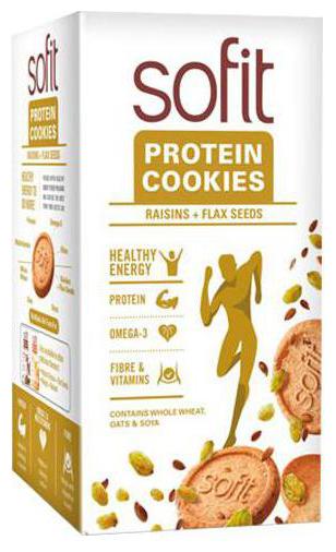 

Sofit Protein Cookies - Raisins Flax Seeds 150 g