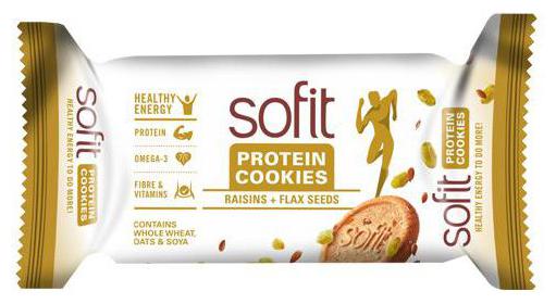 

Sofit Protein Cookies - Raisins Flax Seeds 100 g