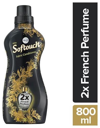 

Softouch 2X French Perfume Fabric Conditioner 800 ml