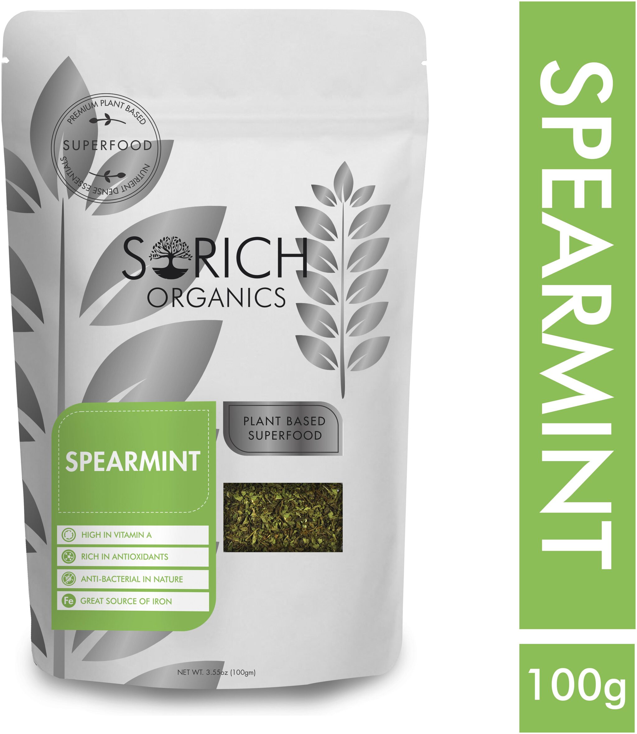 

Sorich Organics Spearmint herbal tea - 100 g