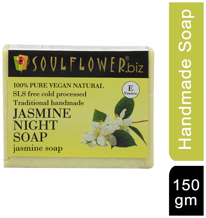 

Soulflower Jasmine Night Soap 150 g