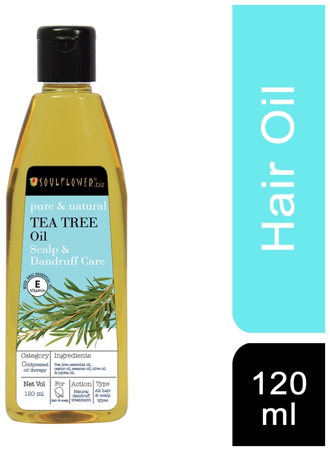 

Soulflower Tea Tree Oil Scalp Dandruff Care 120 ml