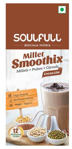 

Soulfull Millet Smoothix - Cocoa Lite Dispenser 150 g