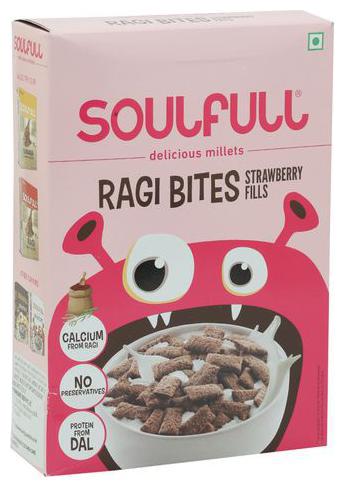 

Soulfull Ragi Bites - Strawberry Fills 250 g