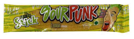 

Sour Punk Candy Stick - Lemon Flavor 40 g
