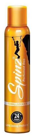 

Spinz Deodrant Spray - Thrill Seeker 150 ml
