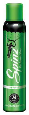 

Spinz Perfumed Deo - Hi Flyer 150 ml