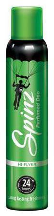 

Spinz Perfumed Deo - Hi Flyer 150 ml