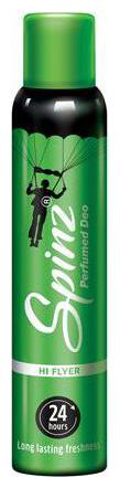 

Spinz Perfumed Deo - Hi Flyer 150 ml