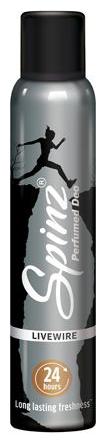 

Spinz Perfumed Deo - Livewire 150 ml