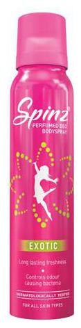 

Spinz Perfumed Deodorant - Exotic 150 ml