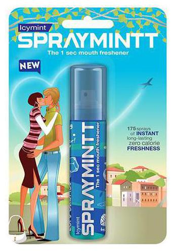 

Spraymintt Instant Mouth Freshener - Icy Mint 15 g