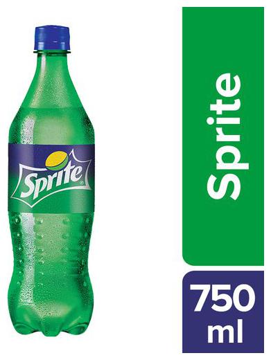 

Sprite Soft Drink - Lime Flavoured 750 ml