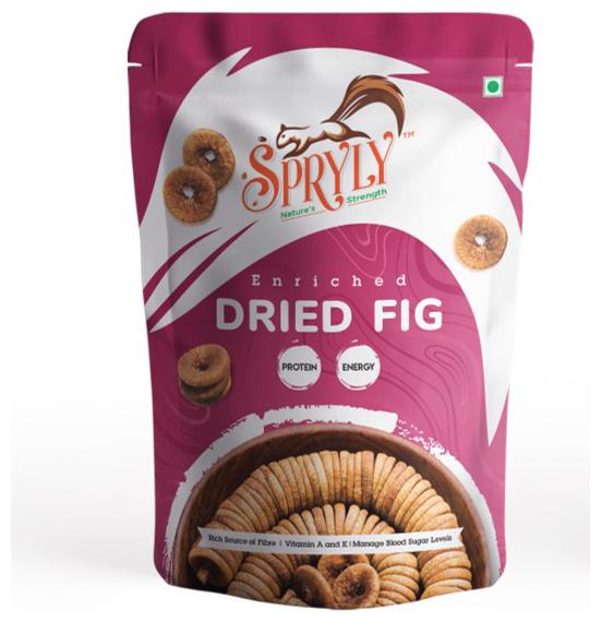 

SPRYLY Enriched Dried Fig (Anjeer) 250g