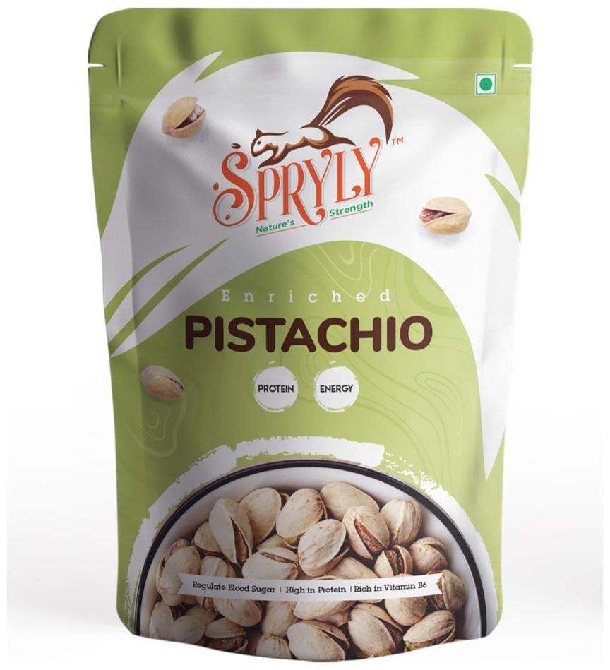 

SPRYLY Enriched Roasted Pistachios 250g