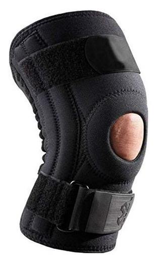 

SR BIOTECH Knee Cap Hinged with Support Open Patella Stabilizer for Compression and Pain Relief PACK OF 2