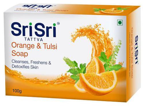 

Sri Sri Tattva Bathing Soap - Orange Tulsi 100 g