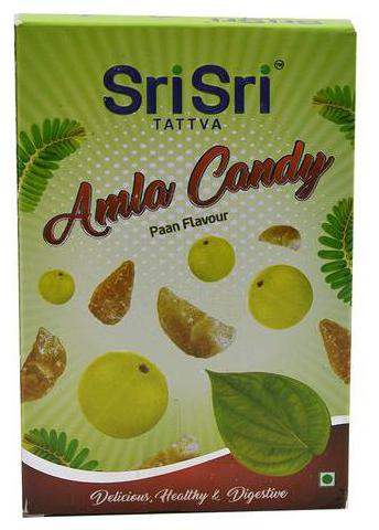 

Sri Sri Tattva Amla Candy - Paan Flavored (Delicious Healthy and Digestive) 400 g