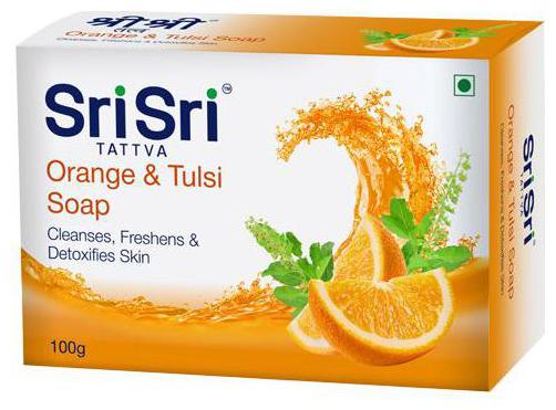 

Sri Sri Tattva Bathing Soap - Orange Tulsi 100 g