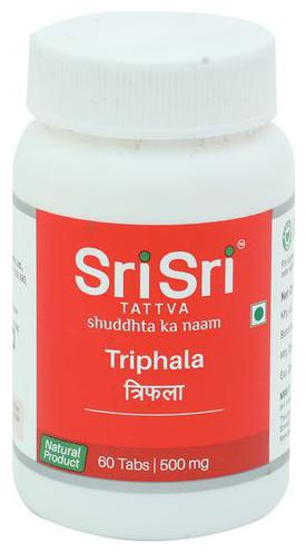 

Sri Sri Tattva Triphala Tablet - Tridosha Balancer 60 pcs Box
