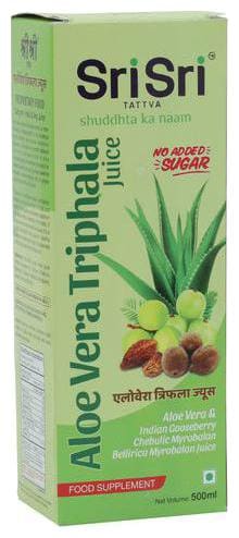 Buy Sri Sri Tattva Food Supplement Aloe Vera Triphala Juice 500 Ml Online At Low Prices In India Paytmmall Com Sri sri tattva (шри шри таттва). inr